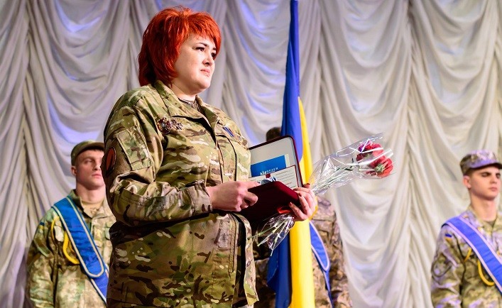 Волонтер Виктория Мирошниченко Народный Герой Украины