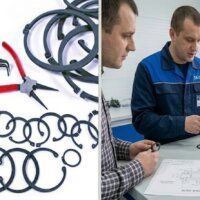 Замовити стопорні кільця оптом в Україні від ТОВ УА.СНАБ