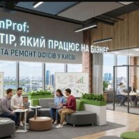 Дизайн і ремонт офісів у Києві від DesignProf: простір, який працює на бізнес