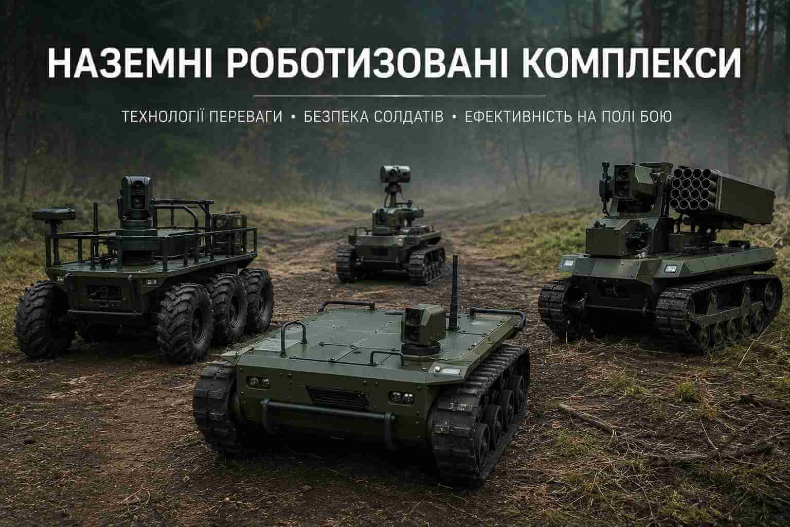 Наземні Роботизовані Комплекси – що це?