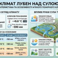Лубни над Сулою: м’який клімат лівобережного лісостепу